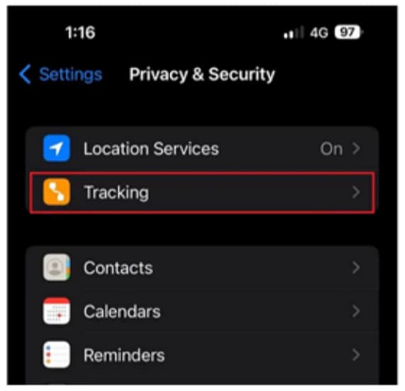 Location Services-Tracking