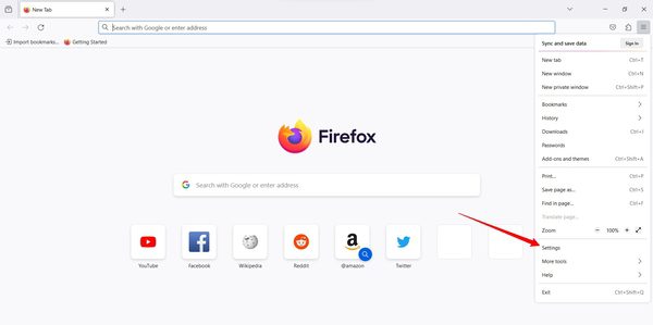 การติดตามข้ามไซต์บน Mozilla Firefox