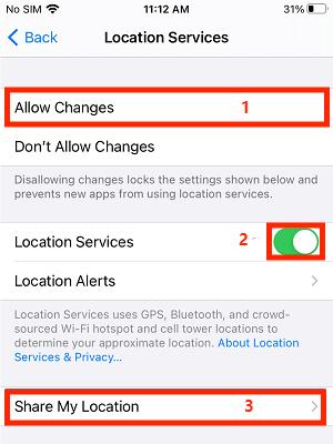 iPhone 11- When I try to share my location it says “No Active Device” :  r/iphonehelp