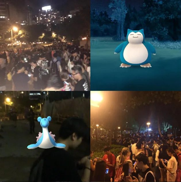 localização do Pokémon - Hong Kong