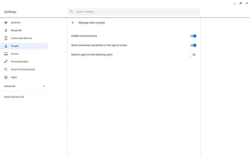 Aggiungi l&#39;account di tuo figlio al Controllo genitori del Chromebook