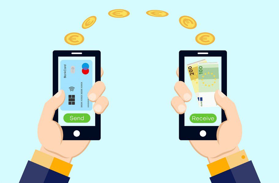 ospårbar app för pengaöverföring