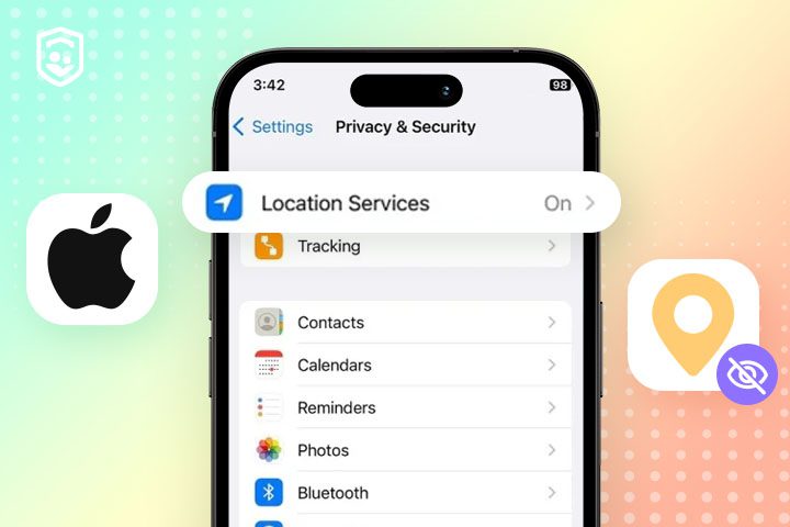 How to hide location on iPhone