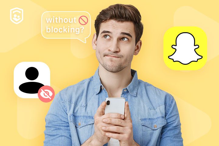 How to hide someone on Snapchat without blocking