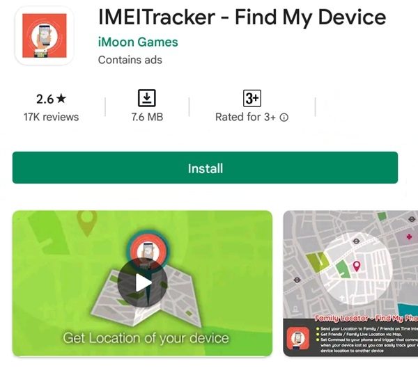 IMEI tracker-Pronađi moj uređaj