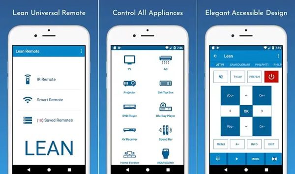 Lean Remote — лучшее универсальное приложение для удаленного управления Android