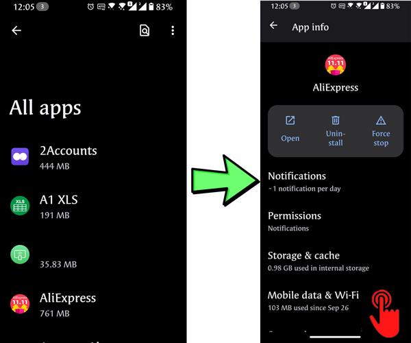 blokirajte aplikaciju da pristupi internetu -Otvorite postavke Mobile &amp; Wifi u Androidu