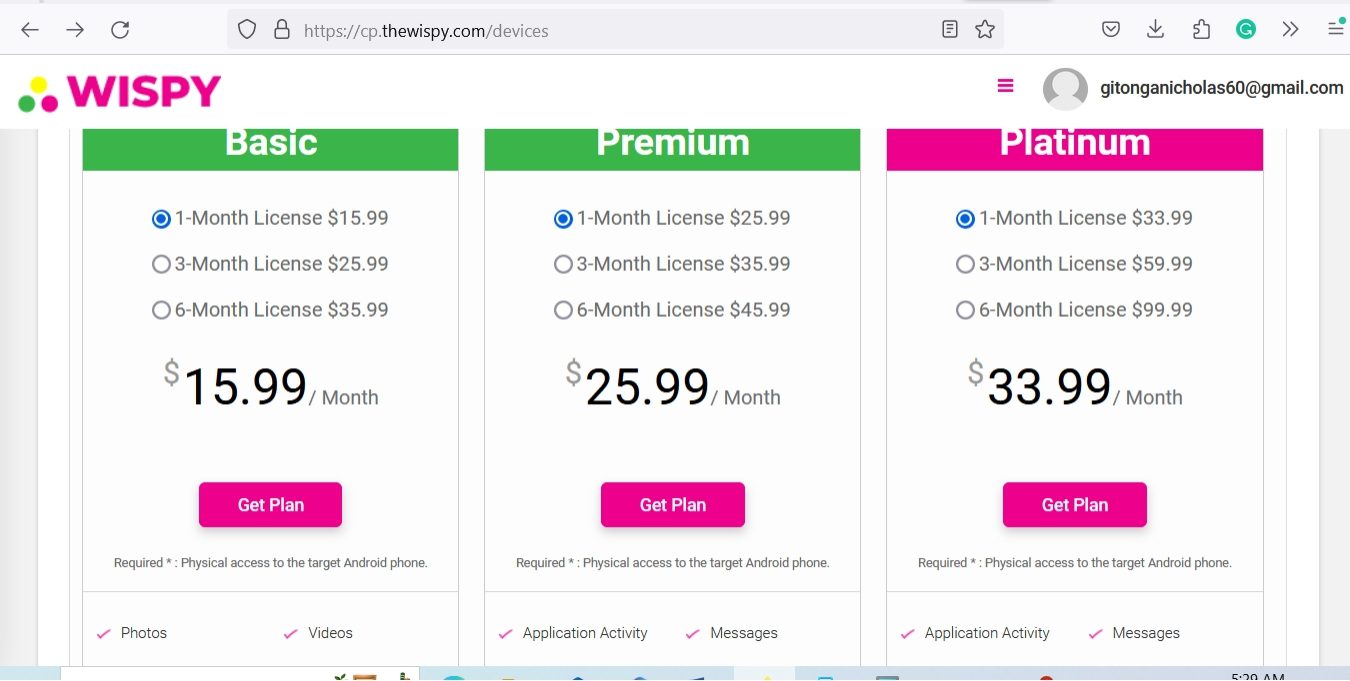 Pricing Plans