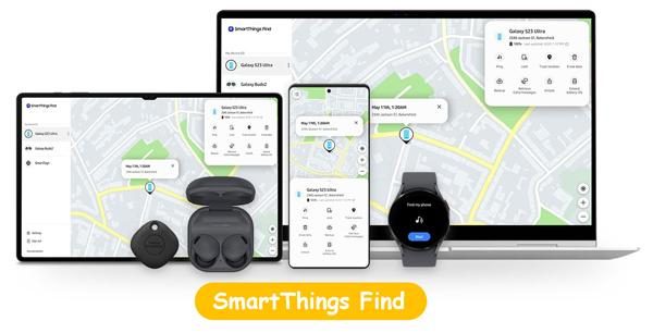SmartThings finden