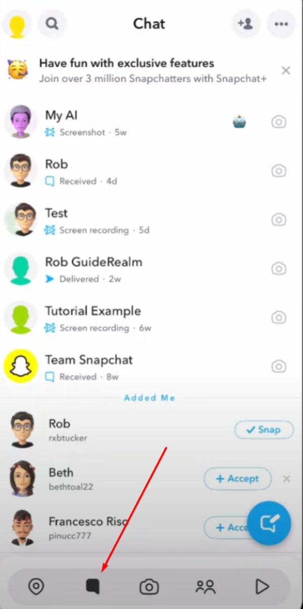 Comment cacher quelqu&#39;un sur Snapchat sans bloquer