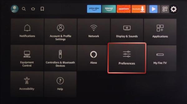 Fire TV parental controls