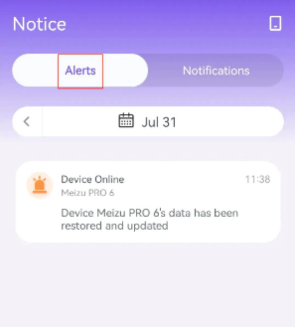 Alerts - monitor texts on iPhone