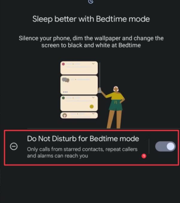 How to set up Bedtime Mode?