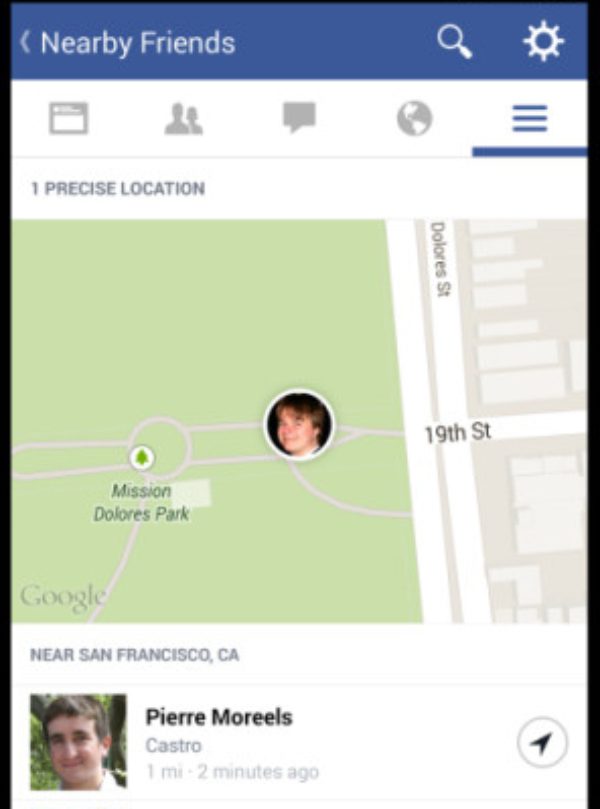 Amici vicini su Facebook
