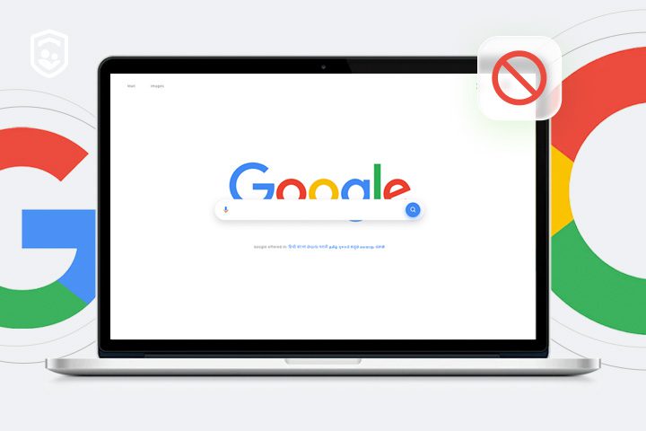 How to block searches on Google