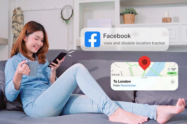 How to view and disable location tracker on Facebook