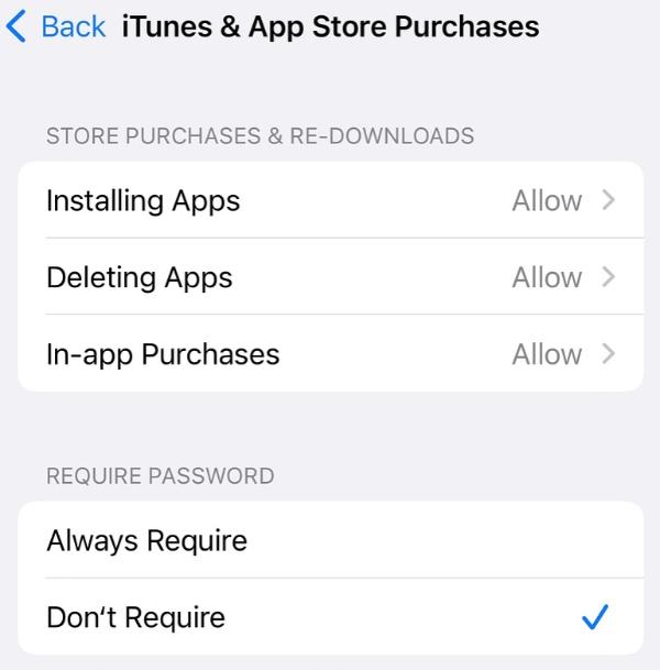 Compras no iTunes e na App Store