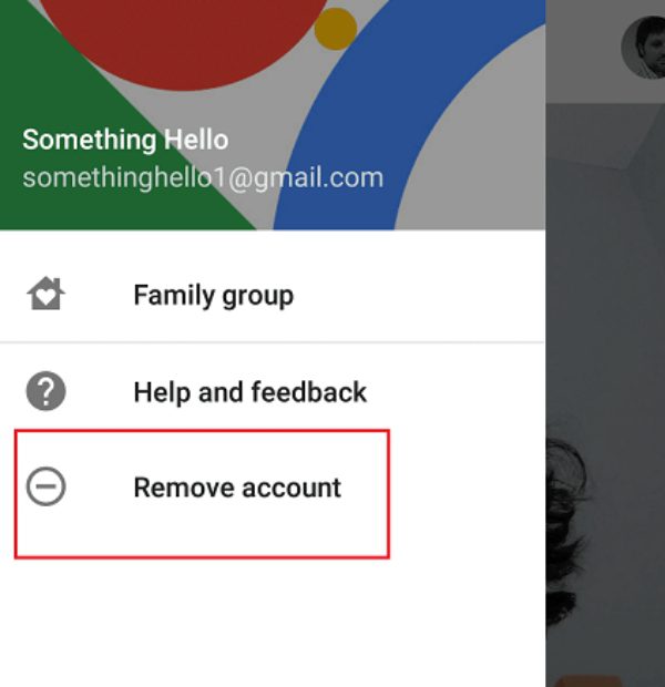 remove member in Family Group