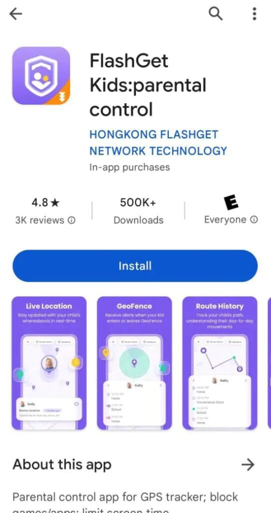 แก้ไขเวลาหน้าจอไม่ทำงานบน iPhone/Android ด้วย FlashGet Kids