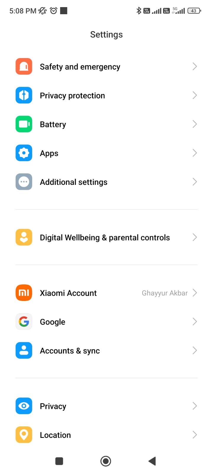  Digital Wellbeing and parental controls