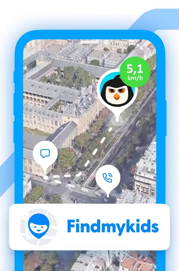 FindMyKids-GPS nyomkövetés iPhone-hoz