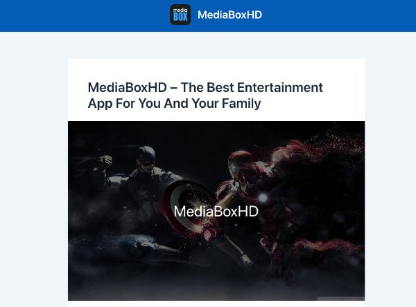 MediaBoxHD