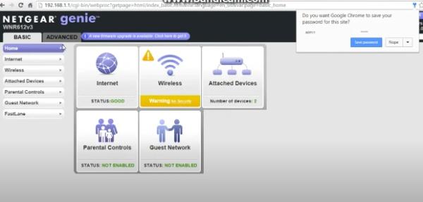 Modello di router Netgear