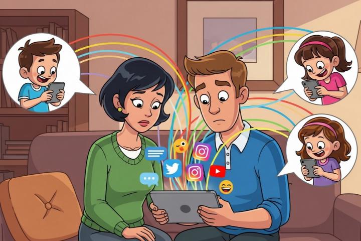 Figyelniük kellene a szülőknek gyermekeik közösségi média aktivitását?