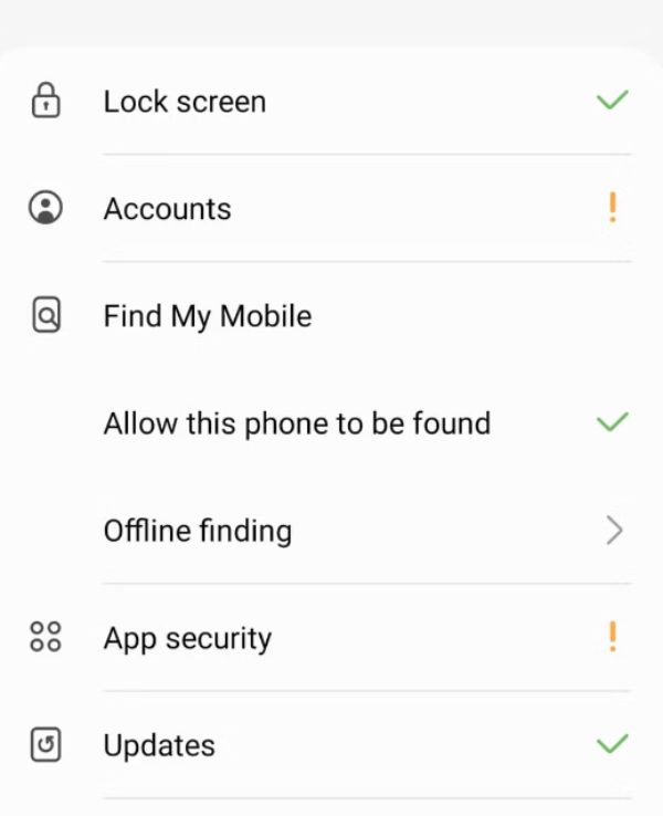 Activate Find My Mobile in Samsung Find