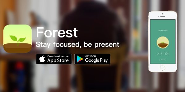 Aplikacija Forest pomoć ograniči aplikacije društvenih medija