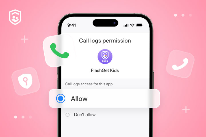 How to turn on Call Logs Permission on your kids device