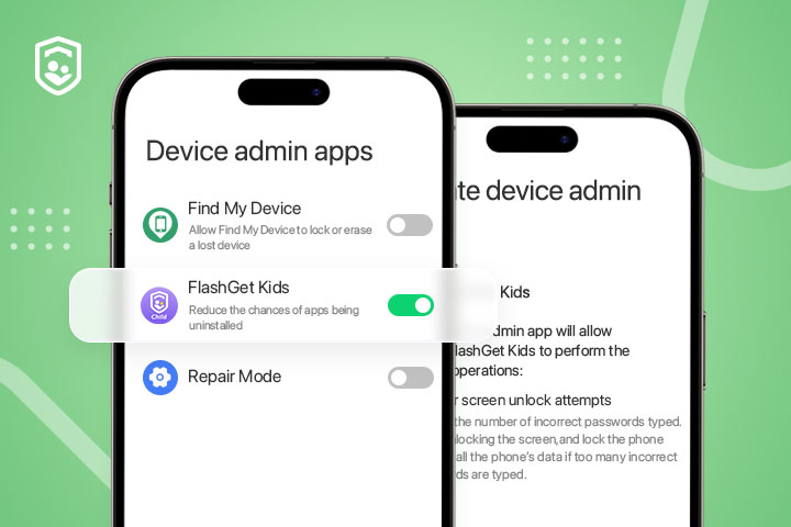 How to turn on Device Admin Permission on your kids device