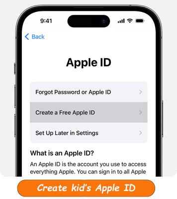 skapa Apple-ID för barn