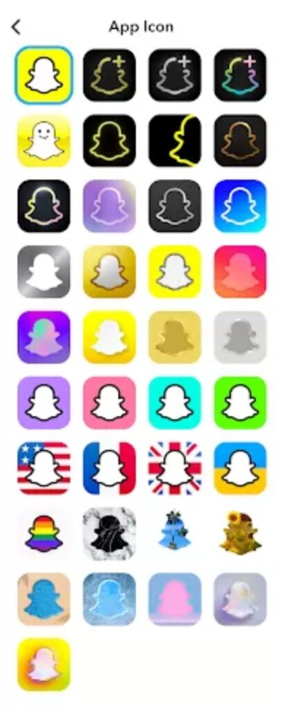 Recursos do Snapchat Plus