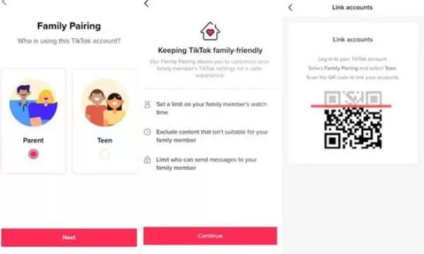 Tap Settings and Privacy to find Family Pairing on TikTok 