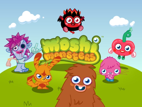 Aplicativo de namoro Moshi Monsters para crianças
