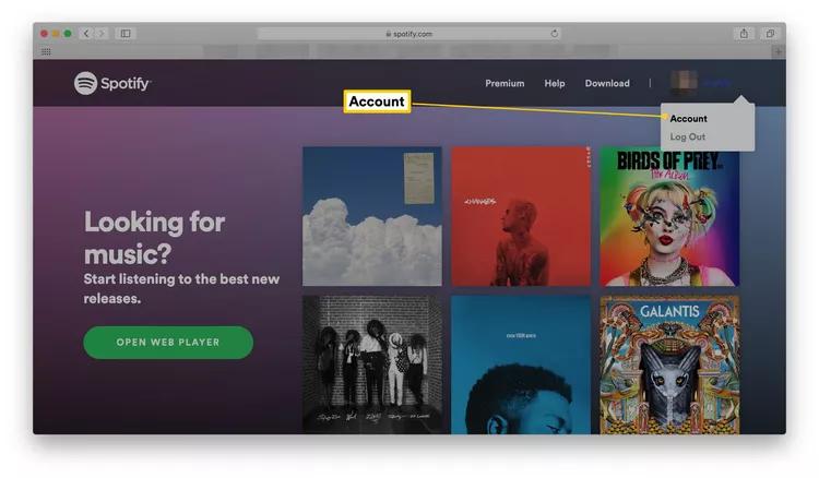 Spotify プレミアム ファミリー アカウントを設定する