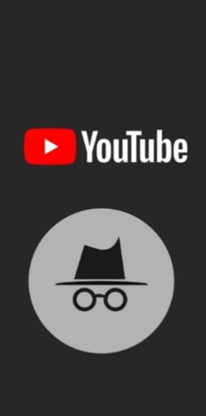 YouTube inkognitómód