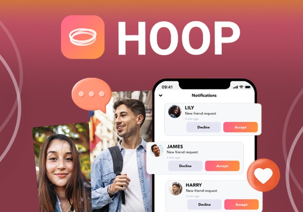 ứng dụng hẹn hò dành cho trẻ em Ứng dụng hẹn hò Hoop