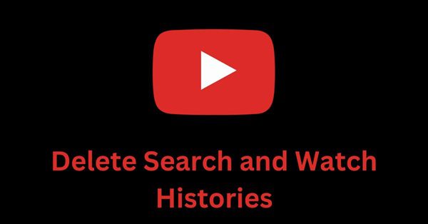 supprimer l&#39;historique de recherche et de visionnage YouTube