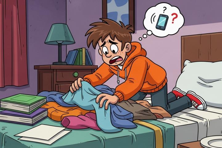 如果你不在家時手機遺失了，該怎麼辦？