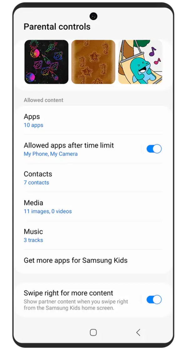 Set up parental controls