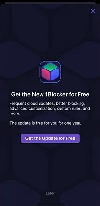 1Blocker, pemblokir iklan untuk iphone 