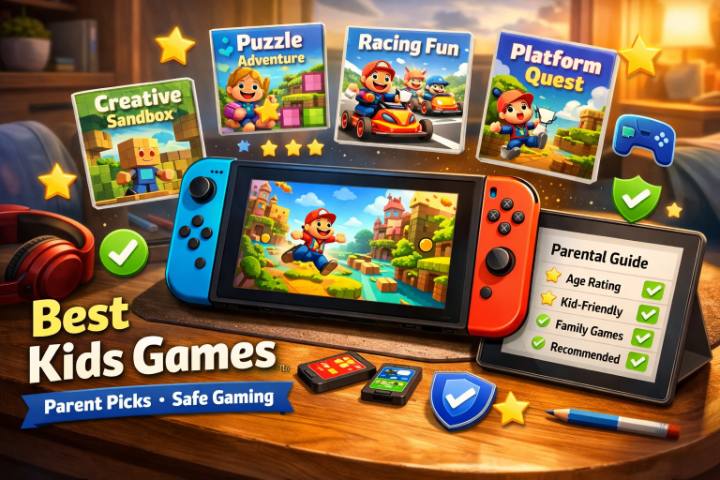 En föräldraguide till de bästa Switch-spelen för barn