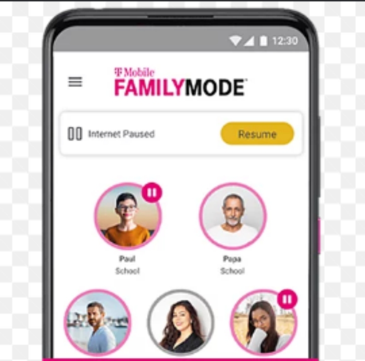 T-mobile 家庭模式 