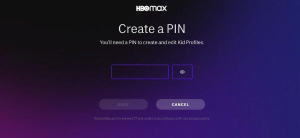 Create a PIN