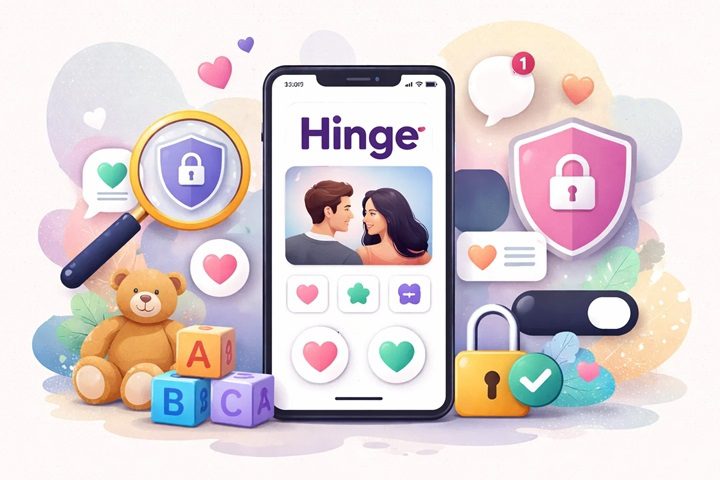 A randevúalkalmazás-zsanér és a gyermekbiztonsági intézkedések kritikai áttekintése