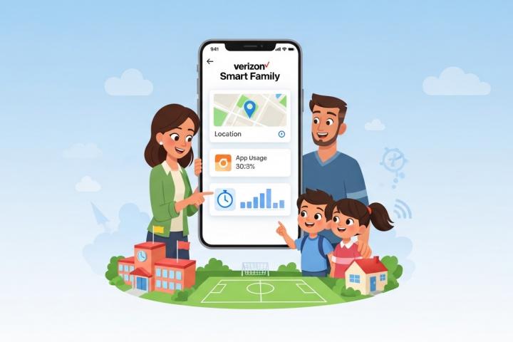 Verizons smarta familjeappguide: Konfiguration för Android och iPhone