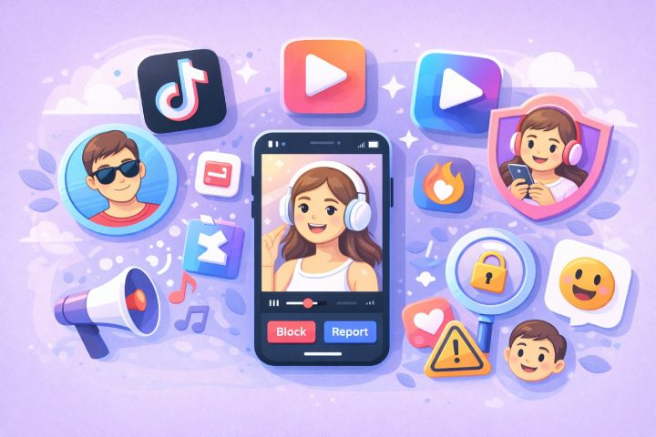 Ανακαλύψτε εφαρμογές όπως το TikTok για ενήλικες και εξασφαλίστε την ασφάλεια των παιδιών με FlashGet Kids