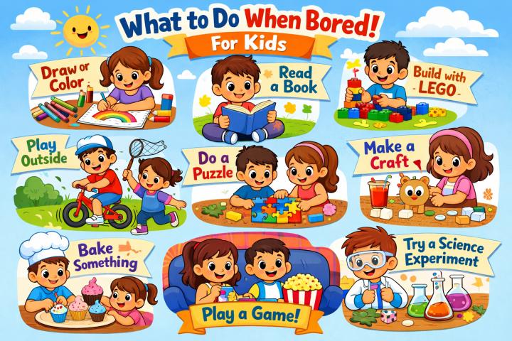 Íme, mit tegyenek a gyerekek otthon, ha unatkoznak